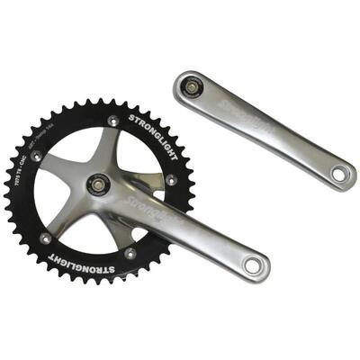 Corona Bici strada pista perno quadro Stronglight Piste Track 2000 Jis 170 mm 46