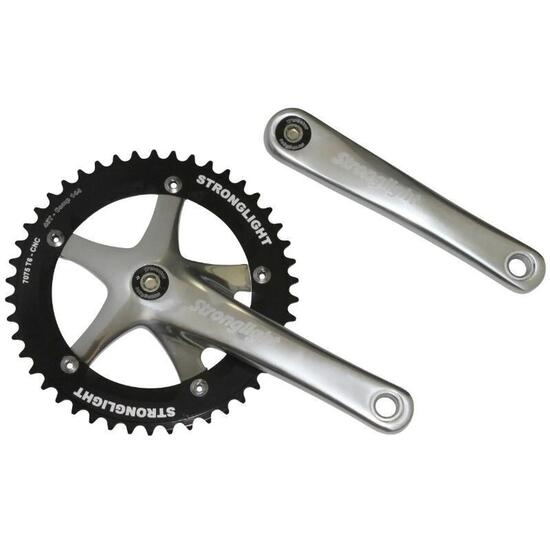 Corona Bici strada pista perno quadro Stronglight Piste Track 2000 Jis 170 mm 46