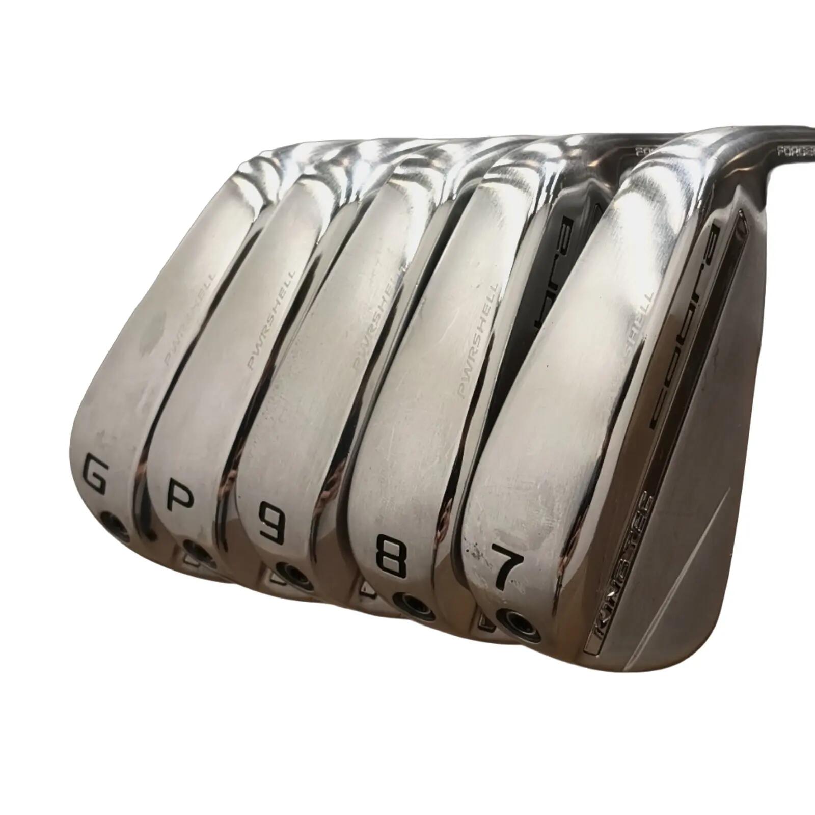 Cobra King Tec Série de fers / 7-PW+GW / Flex A-flex / Steelfiber 3/7