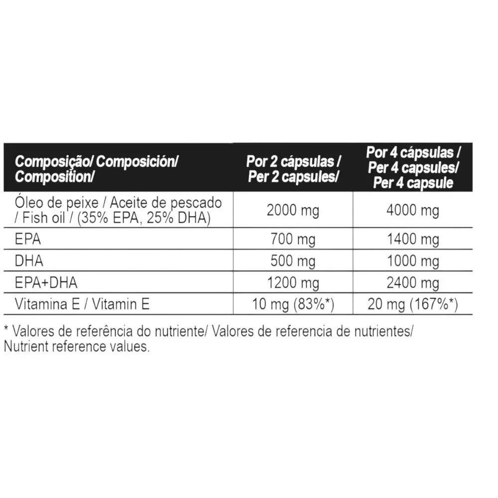 Suplemento - Omega 3 - Unisex - Concentrado 35% EPA/25% DHA - 60 cápsulas 2/2