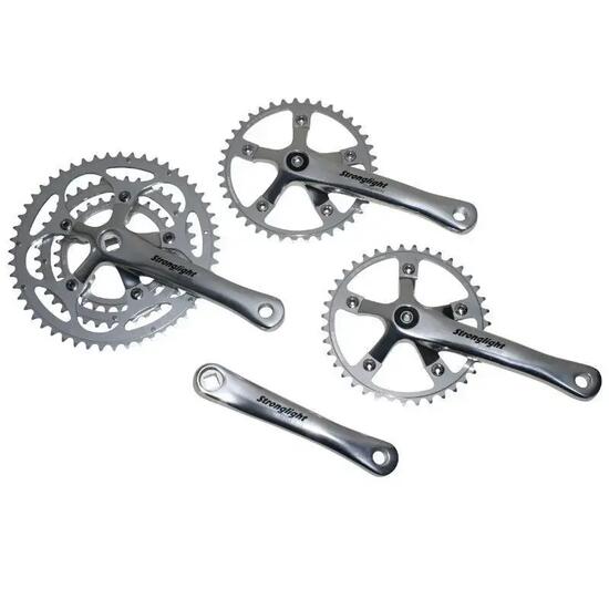 Pédalier kit avant + arrière Stronglight Impact Tandem 9-10V 115Mm