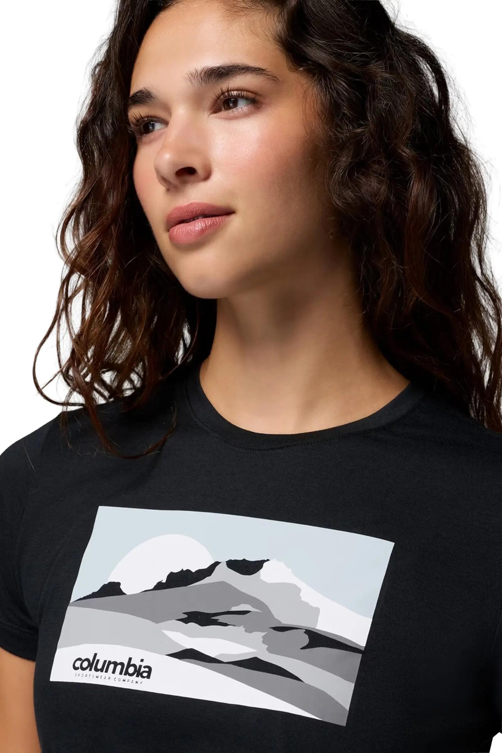 Columbia Ruby Springs™ Graphic Fitted Ss Negro 4/4