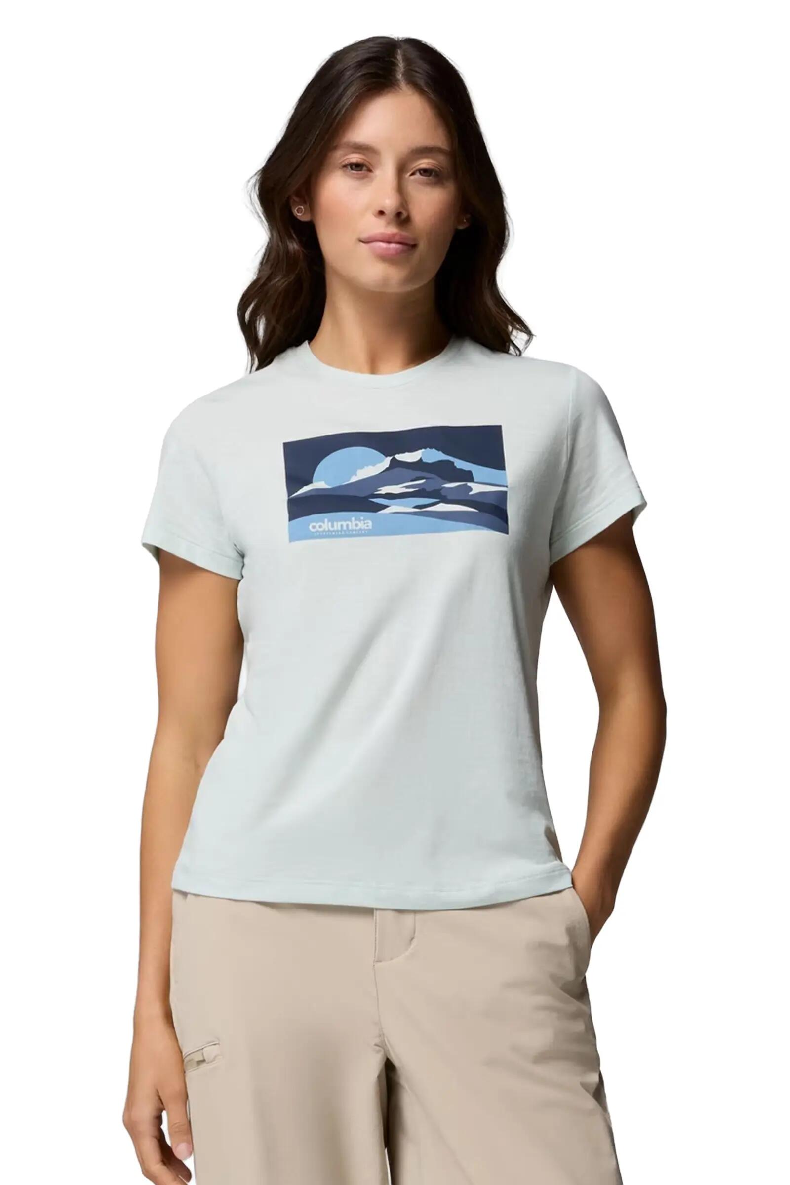Columbia Ruby Springs™ Graphic Fitted Ss Beige 3/3