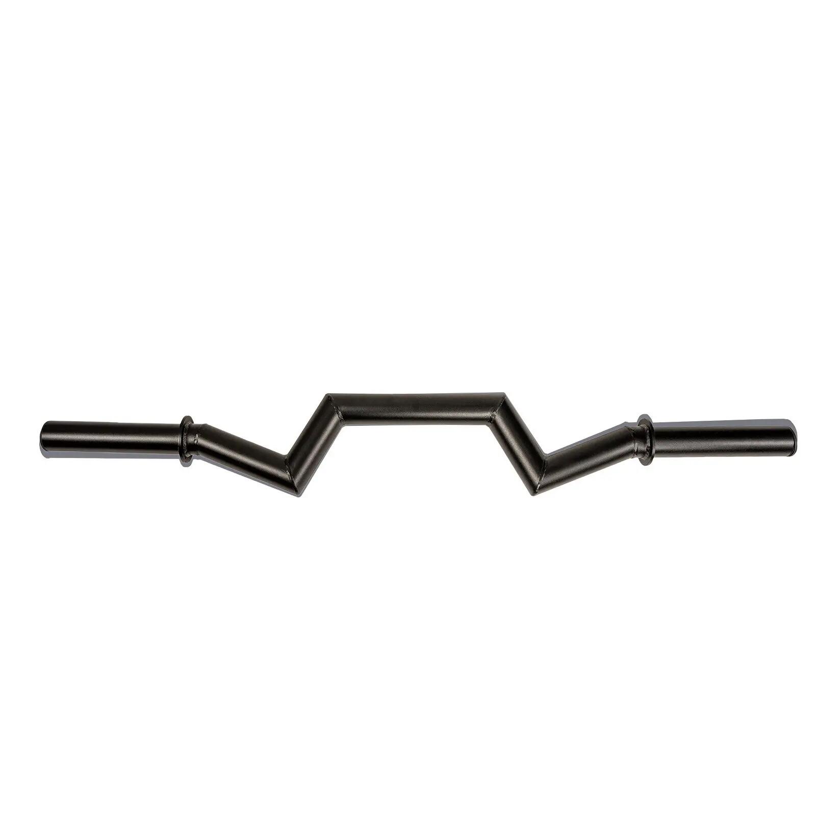 Curl bar - Krachttraining - Taurus Fat Grip Super Curl Bar - Zwart 1/4