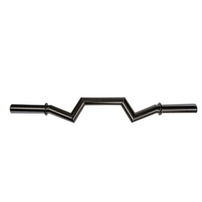 Curl bar - krachttraining - taurus fat grip super curl bar - zwart