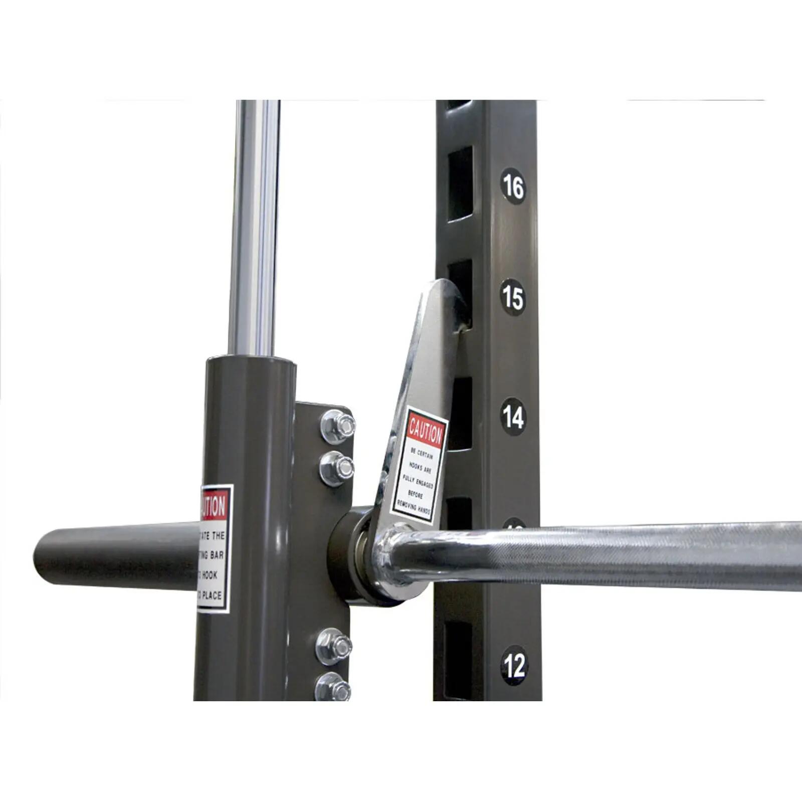 Squat rack - krachttraining - Jones Freedom - zwart 4/4