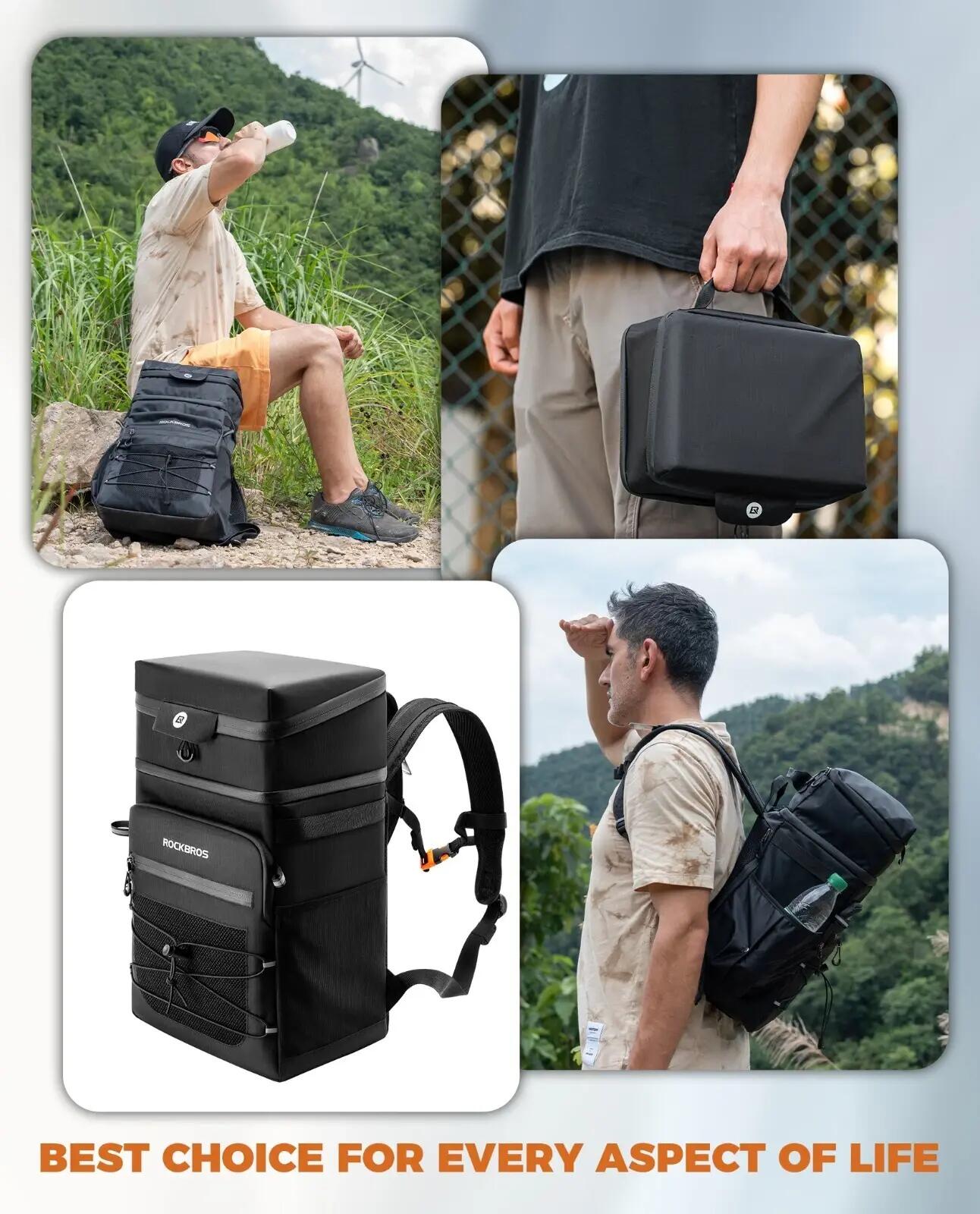 Multifunktionaler Wanderrucksack 17,5L abnehmbar 7/7