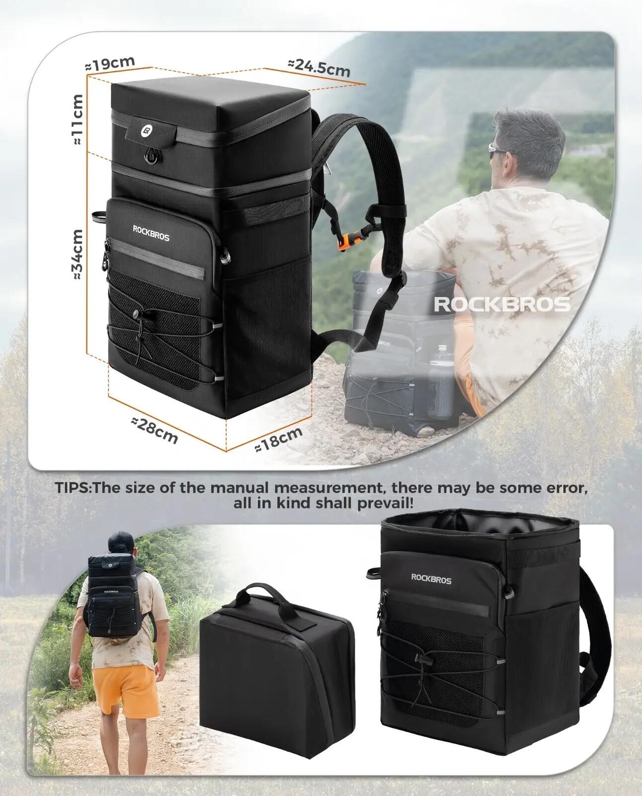 Multifunktionaler Wanderrucksack 17,5L abnehmbar 5/7
