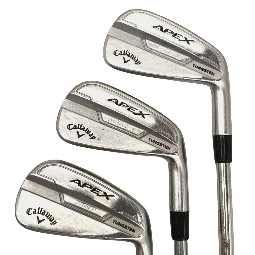 Callaway Apex Pro Forged Iron set / 4-PW+AW  / Flex Stiff / Steel