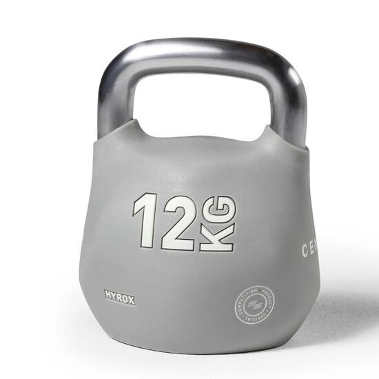 Kettlebell - Functionele training - Centr x Hyrox Octo - 12 kg - Grijs-groen
