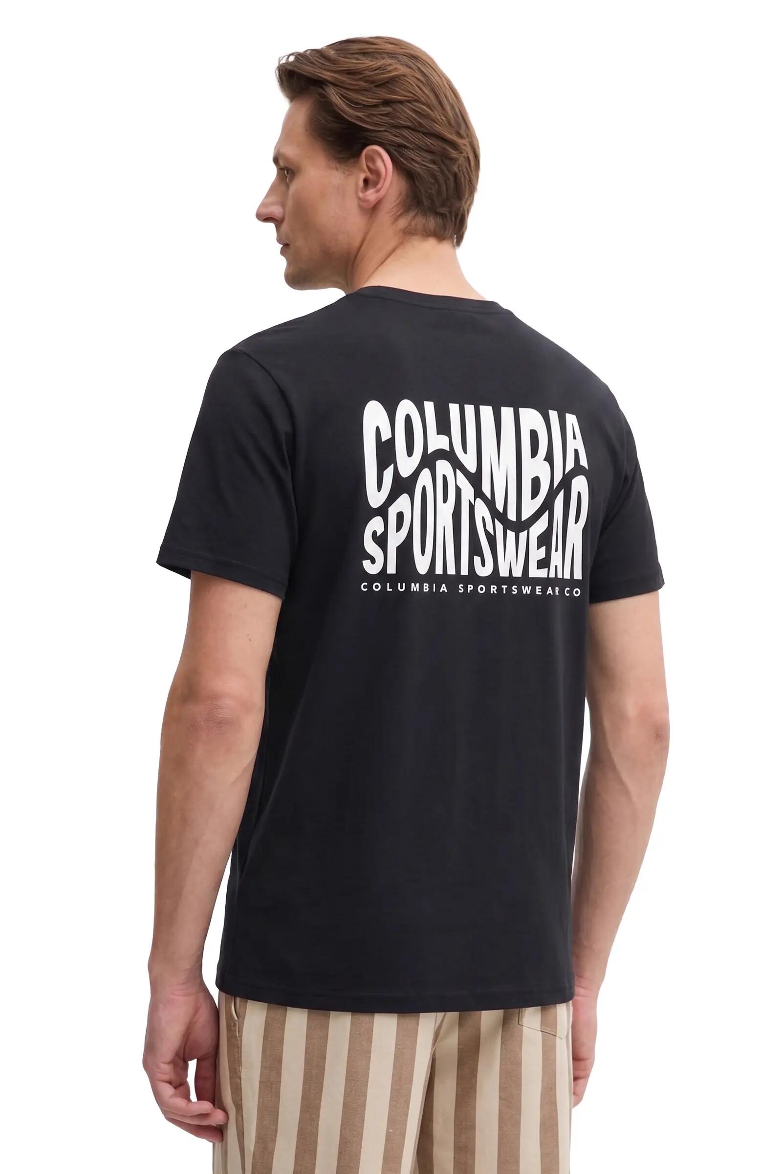Columbia Csc™ Outdoor Back Graphic Tee Negro 2/2