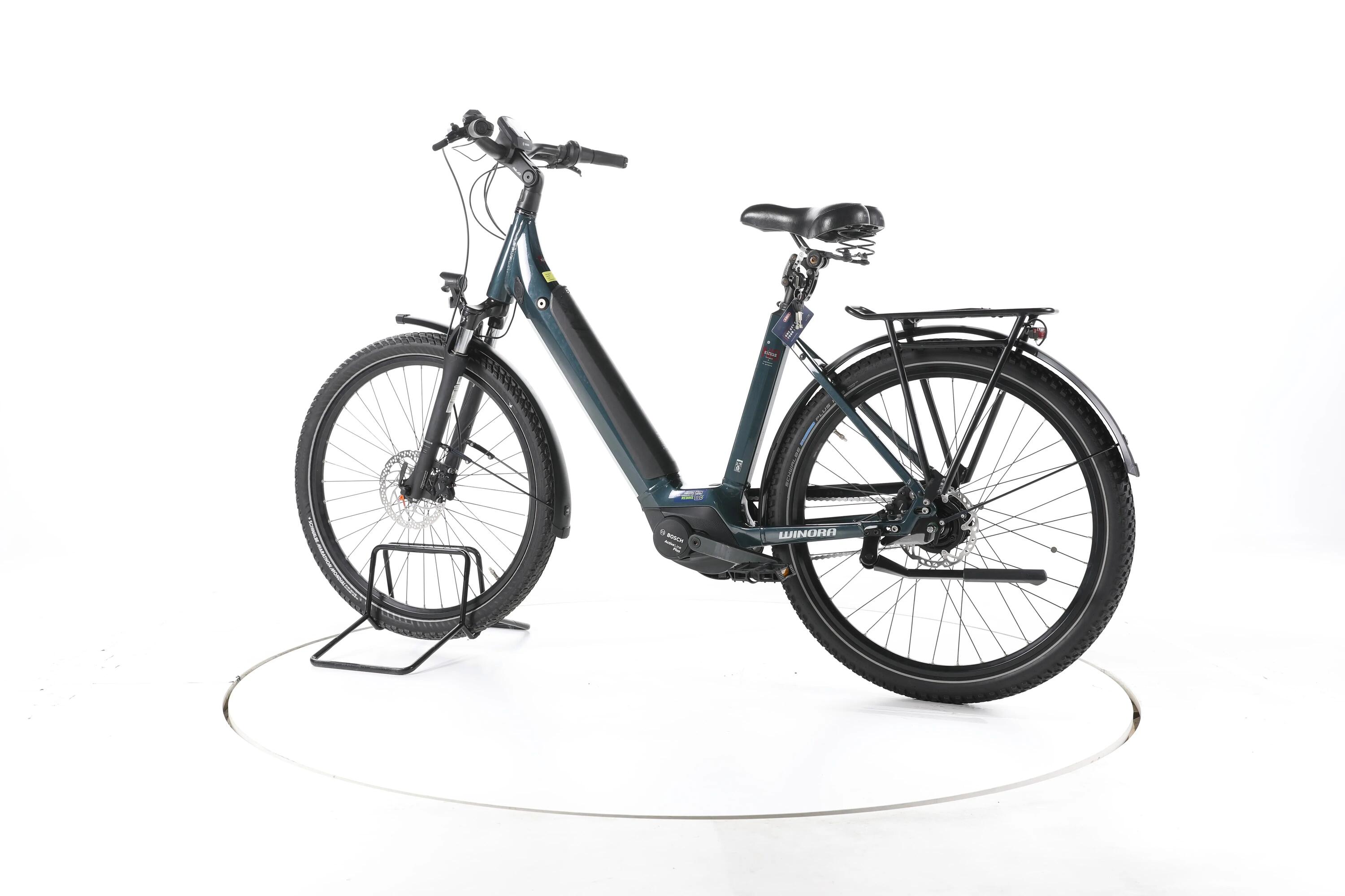 Segunda vida - Winora Sinus N8 City E-Bike Cuadro bajo - Buen estado 7/7