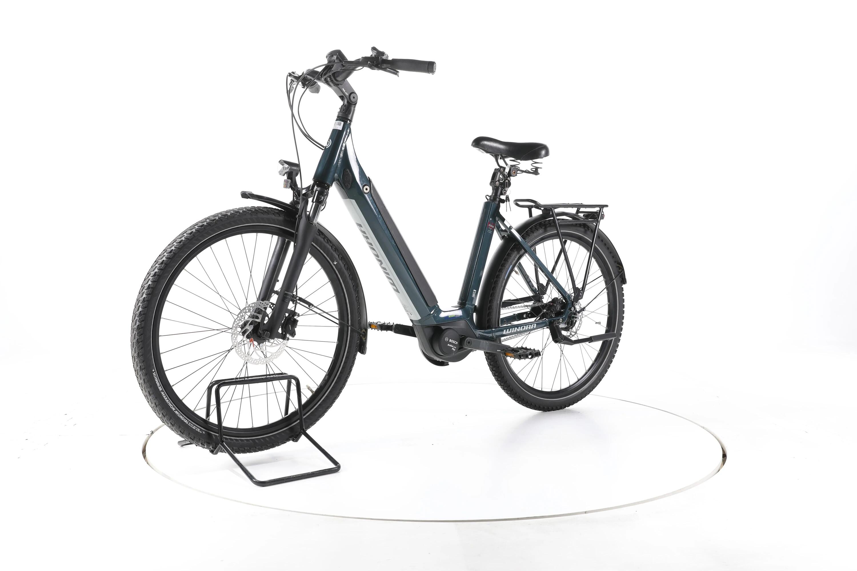 Segunda vida - Winora Sinus N8 City E-Bike Cuadro bajo - Buen estado 5/7