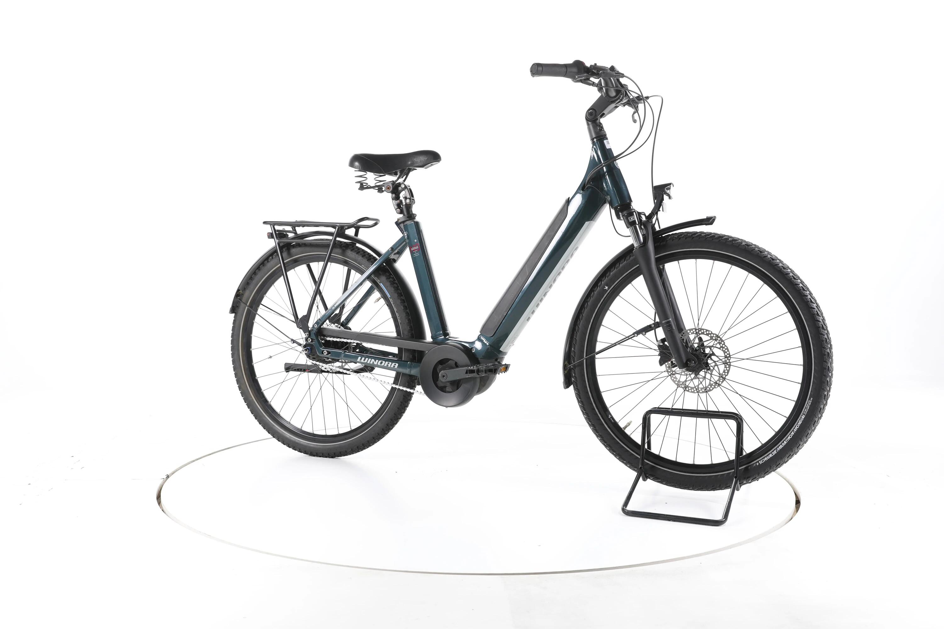 Segunda vida - Winora Sinus N8 City E-Bike Cuadro bajo - Buen estado 2/7