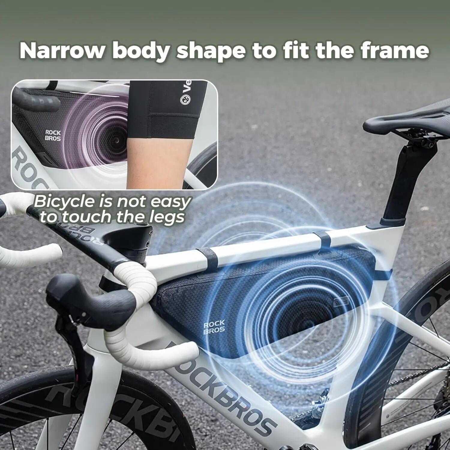 Sacoche de cadre 2,9L déperlante pour vélo et VTT 3/7
