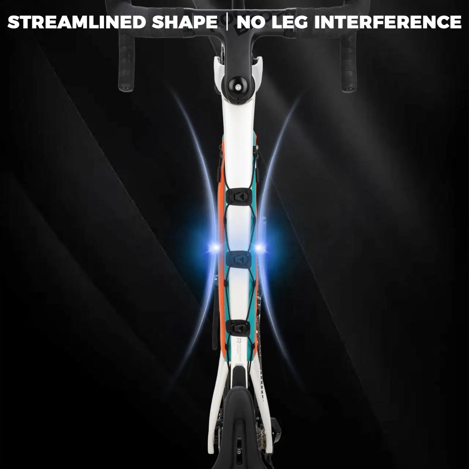 Sacoche de cadre 1,4L pour tube supérieur de vélo 3/8