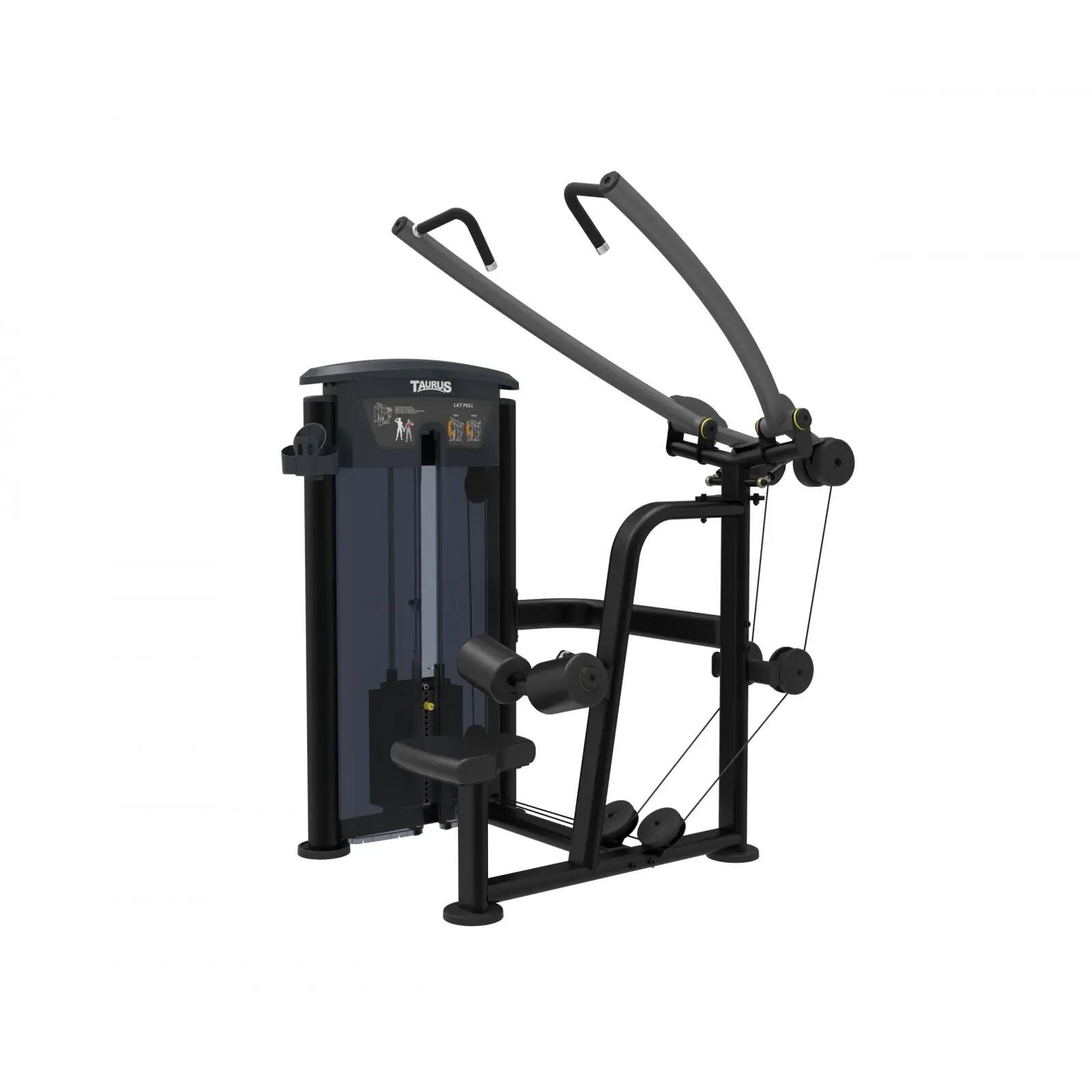 Krachttraining - Taurus Lat Pulldown IT95 - Zwart 1/4