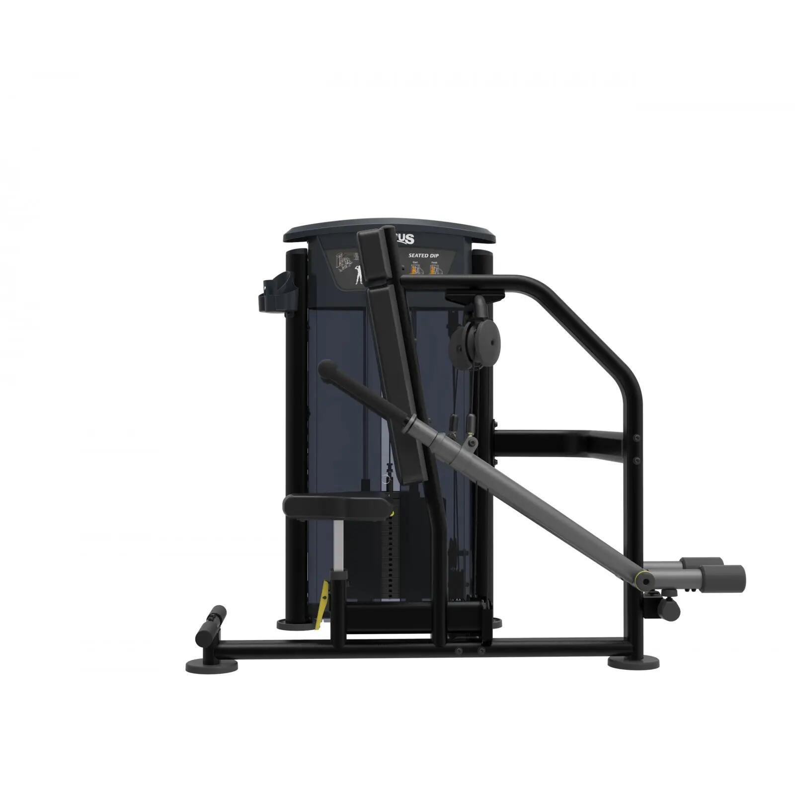 Tricepsstation - Krachttraining - Taurus Tricep Dip Press IT95 - Zwart 2/4