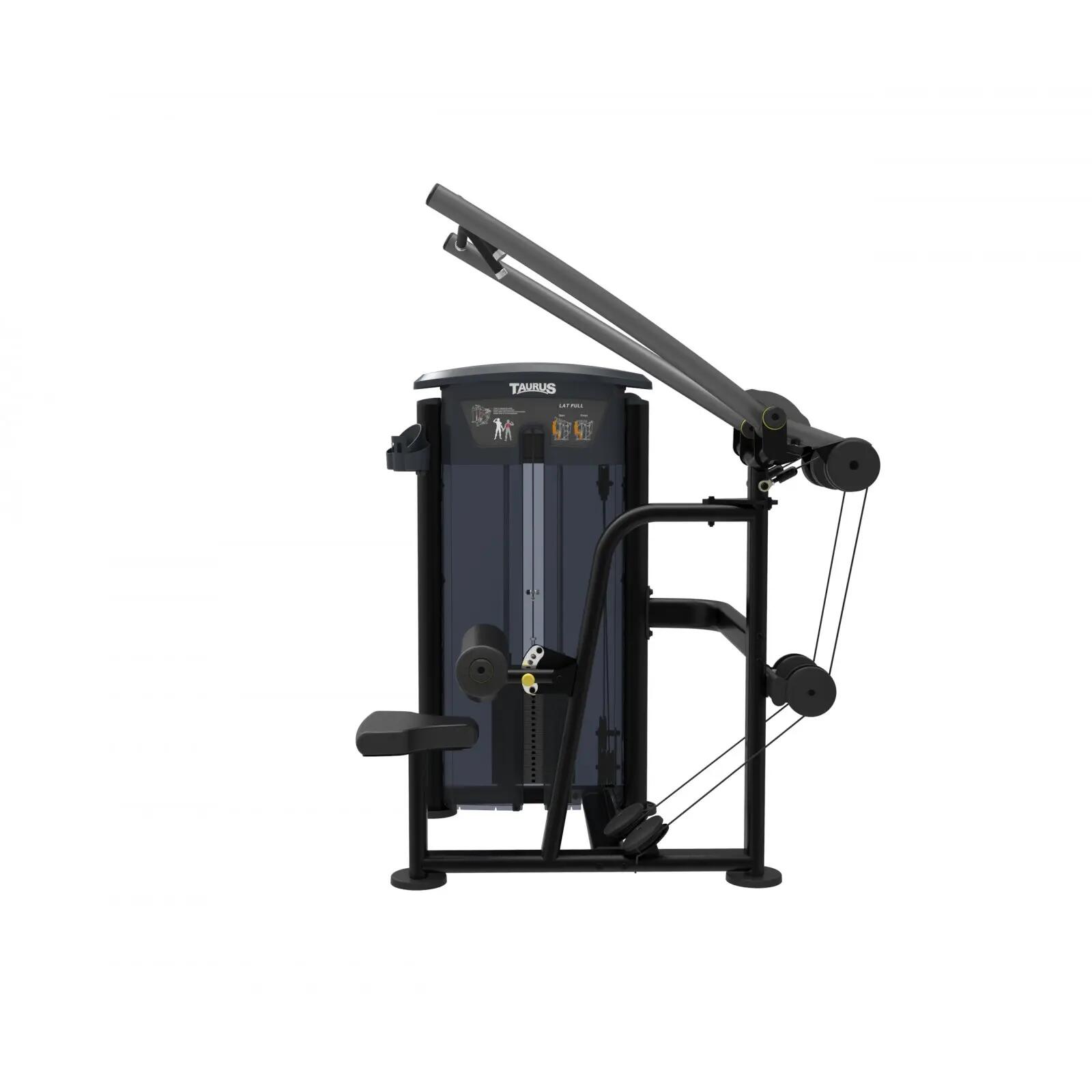 Krachttraining - Taurus Lat Pulldown IT95 - Zwart 2/4