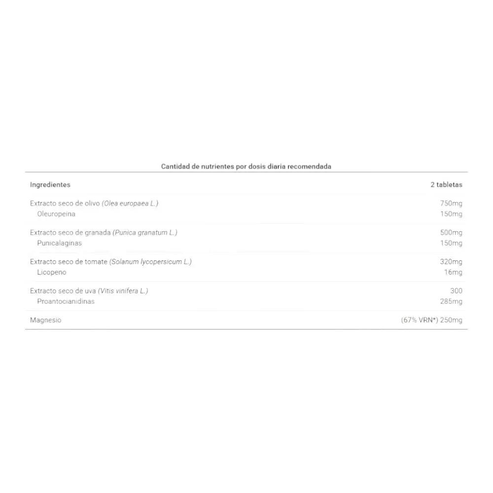 Suplemento cardiovascular Tensiopeína 3,2 g - 60 comprimidos 2/2