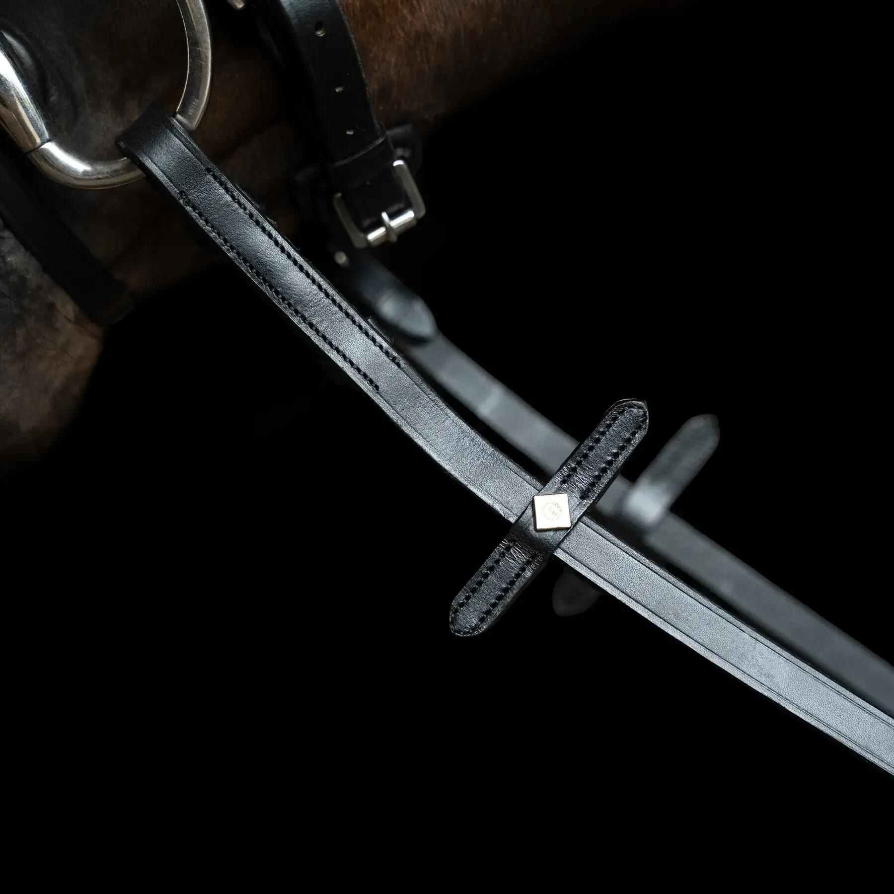 Gummizügel mit Nylon-Einsatz für Pferde Imperial Riding 4/4