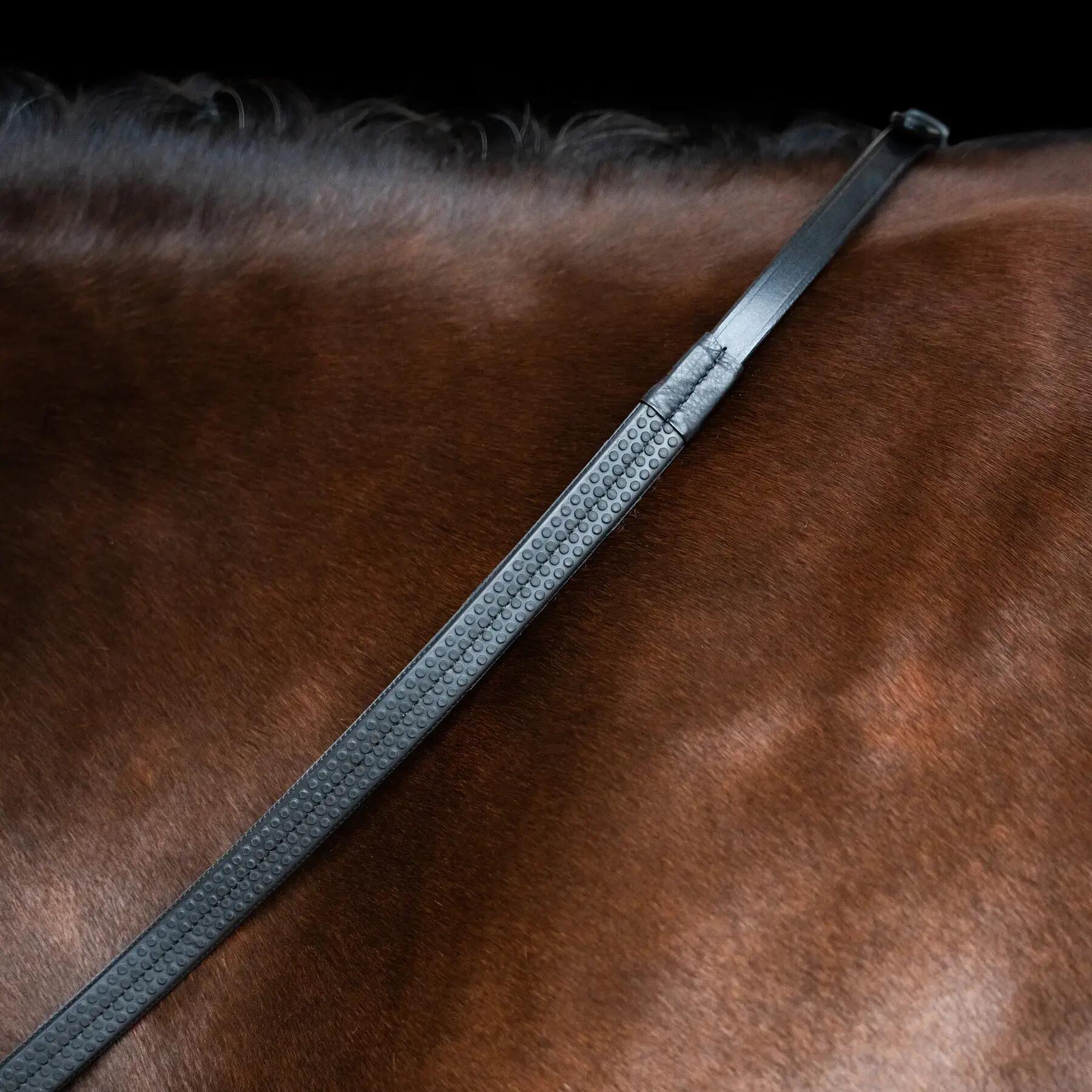Gummizügel mit Nylon-Einsatz für Pferde Imperial Riding 3/4
