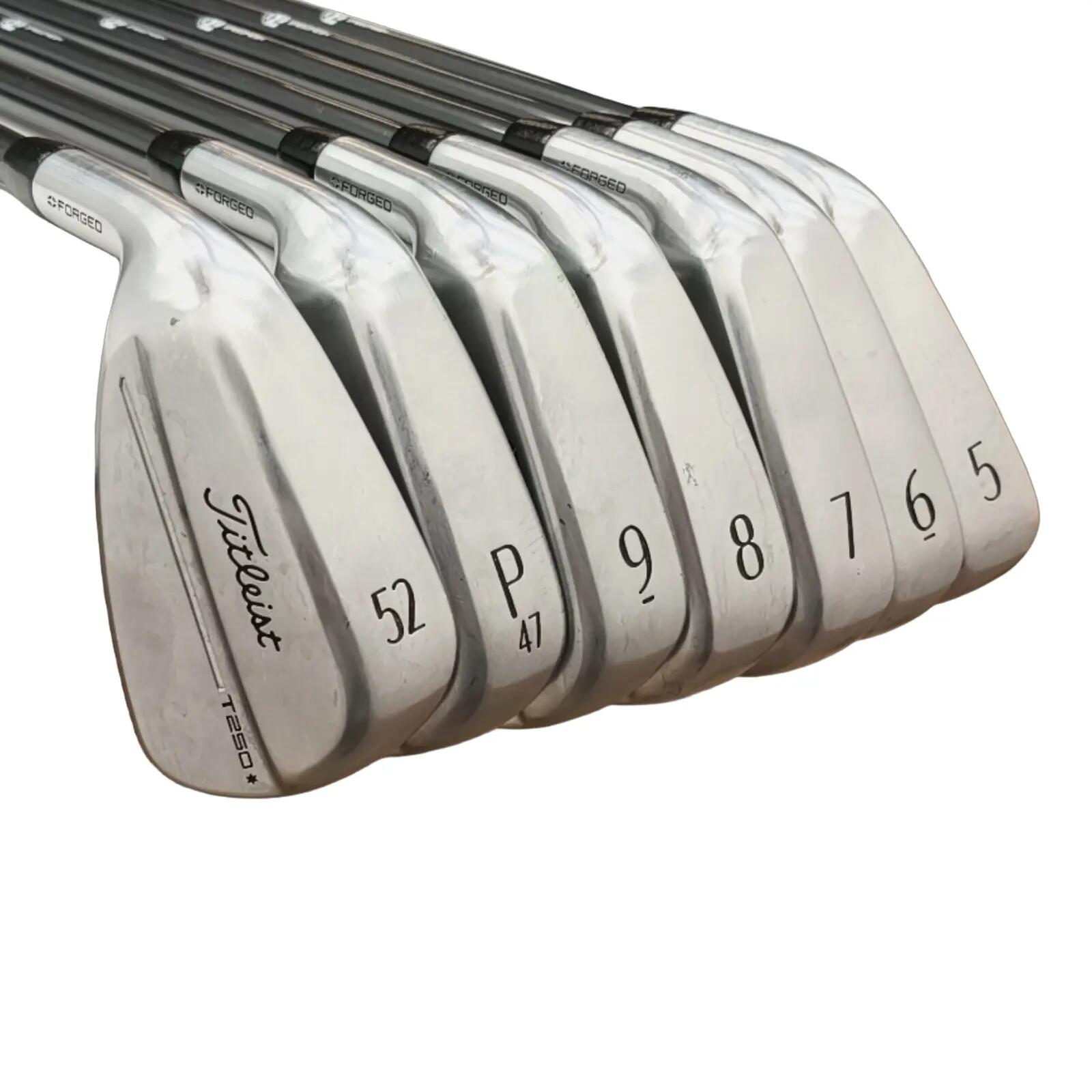 Zurdo Titleist T250★ Juego de hierros / 5-PW+GW / Flex Stiff / Grafito 3/7
