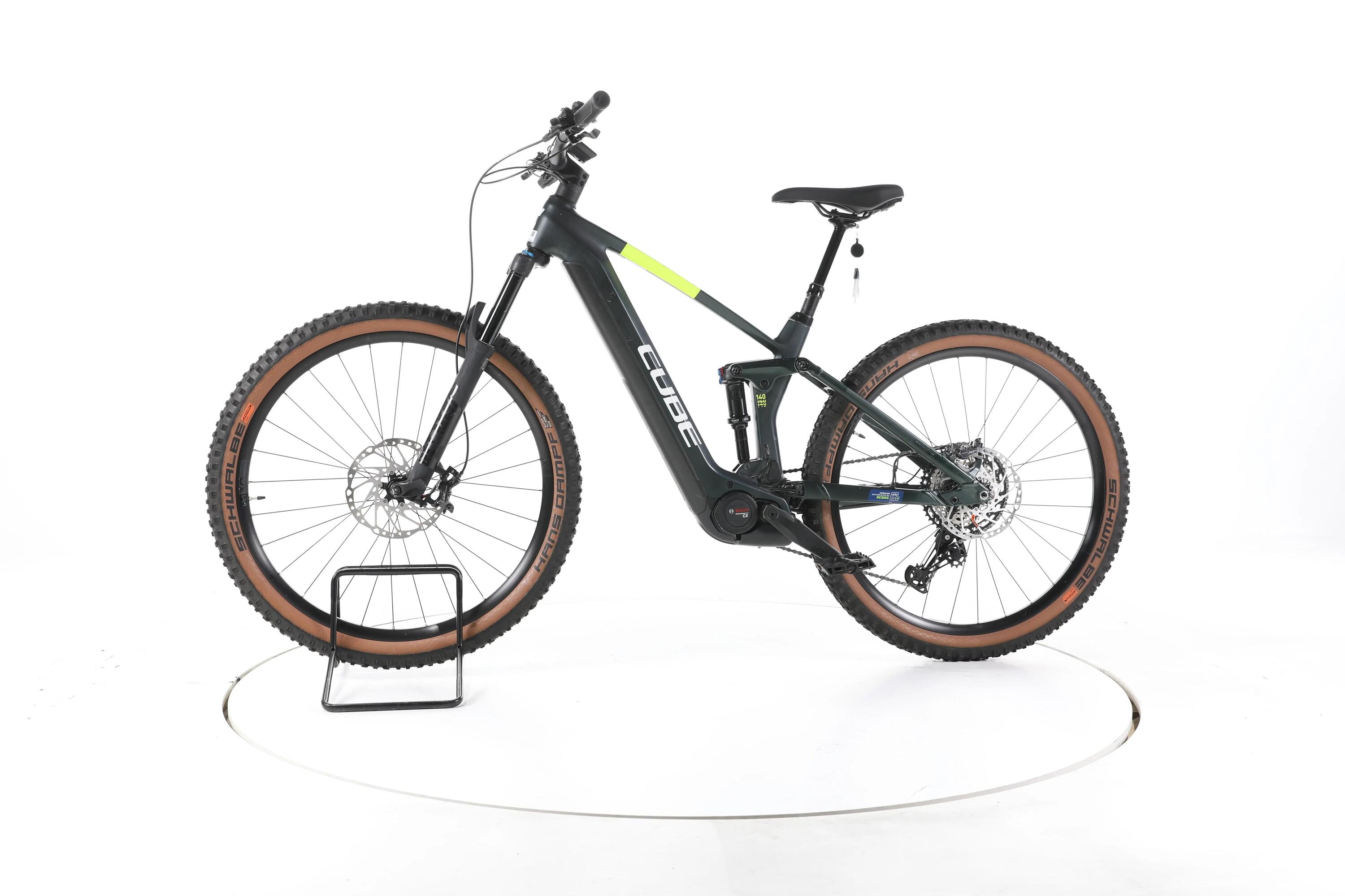 Reconditionné - Cube Stereo Hybrid 140 HPC SLX E-Bike Fully Carbon - Très Bon 6/7