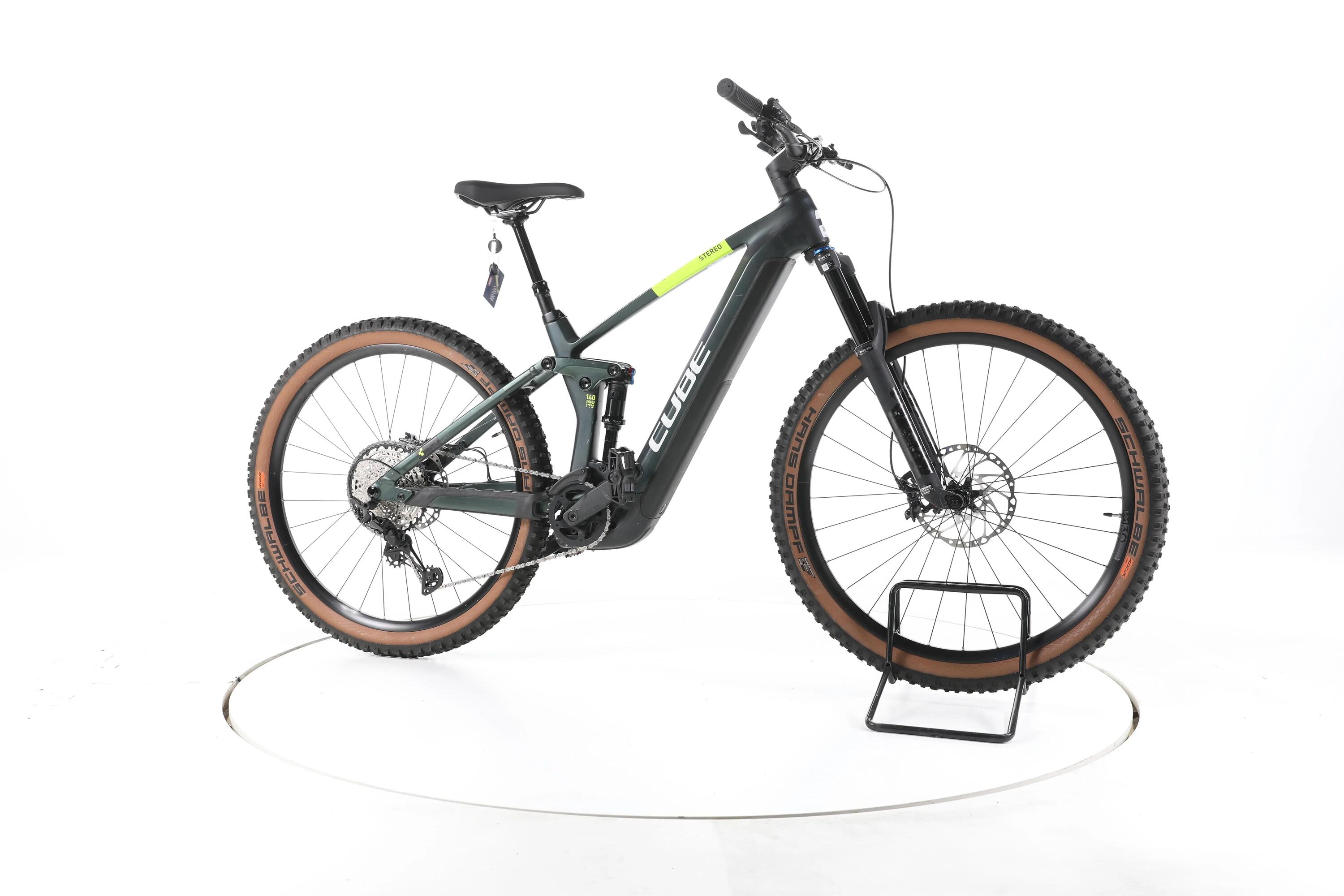 Reconditionné - Cube Stereo Hybrid 140 HPC SLX E-Bike Fully Carbon - Très Bon 2/7