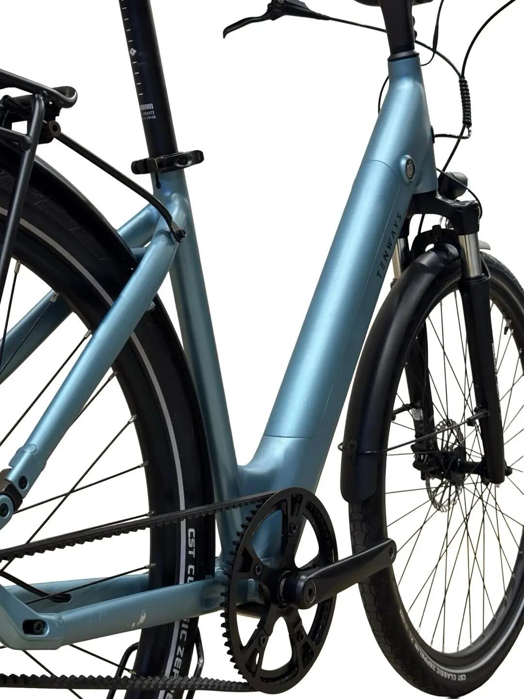 Segunda Vida - bicicleta eléctrica Tenways CGO800S Single Speed - Como nuevo 12/13