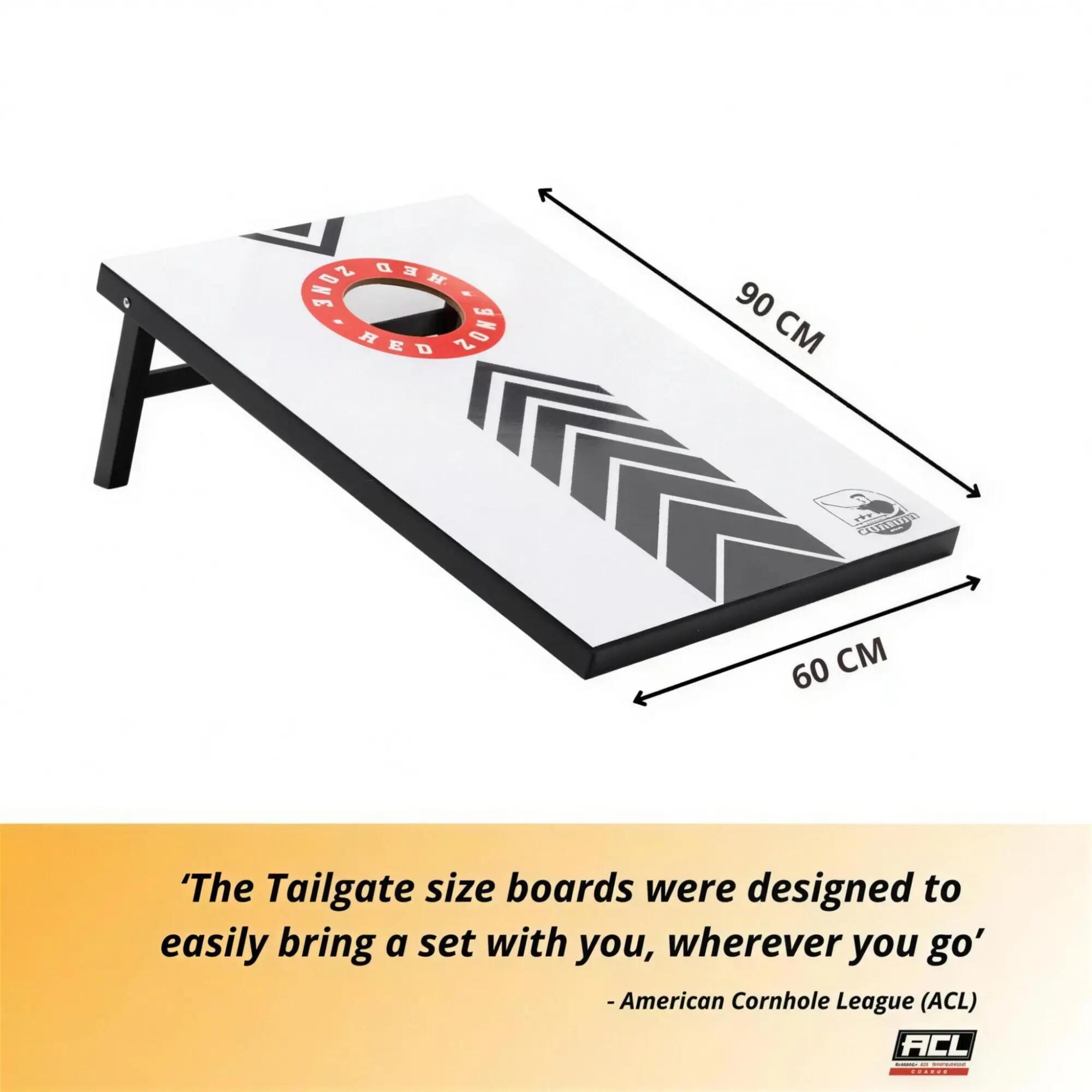 Set de Cornhole 90x60 - Inclut 2x4 sacs de Cornhole 3/12