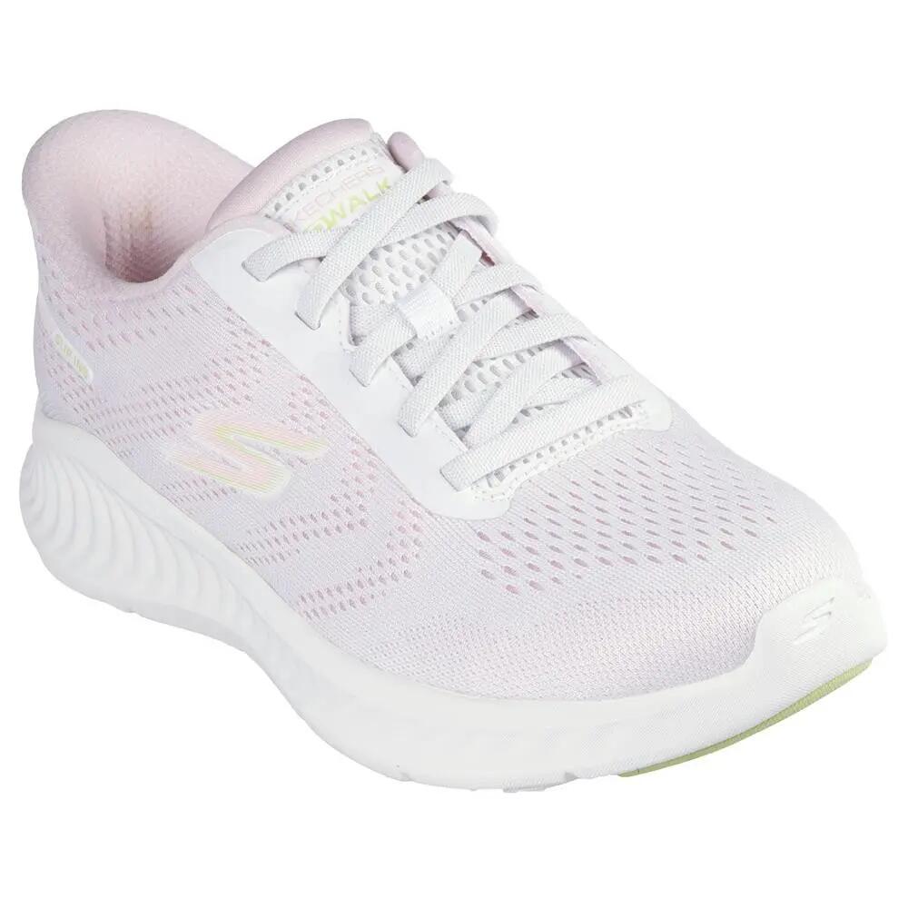 Turnschuh DAMEN Skechers Slip-ins Go Walk Now-sarahi WEISS 2/6