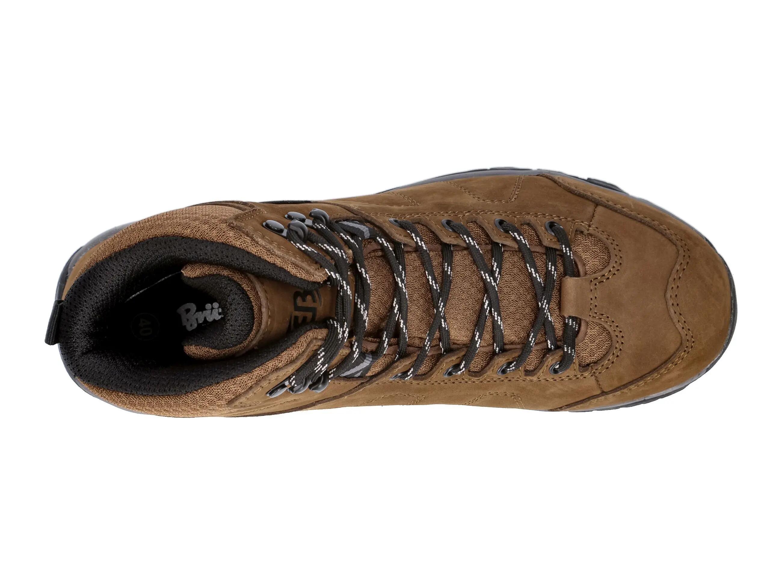 Chaussure Brütting Mount Stevens High nubuck imperméable marron 5/6