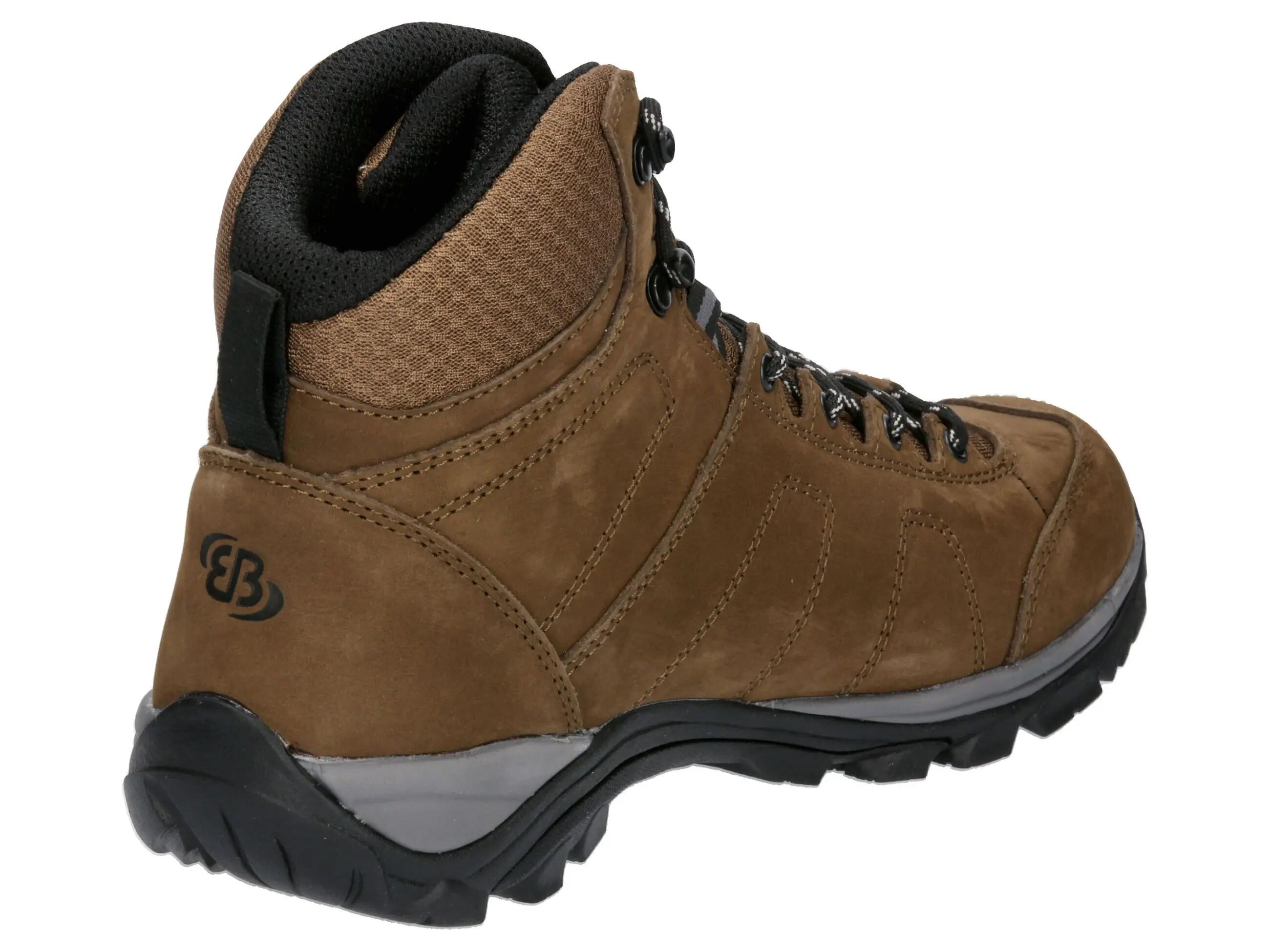 Chaussure Brütting Mount Stevens High nubuck imperméable marron 4/6