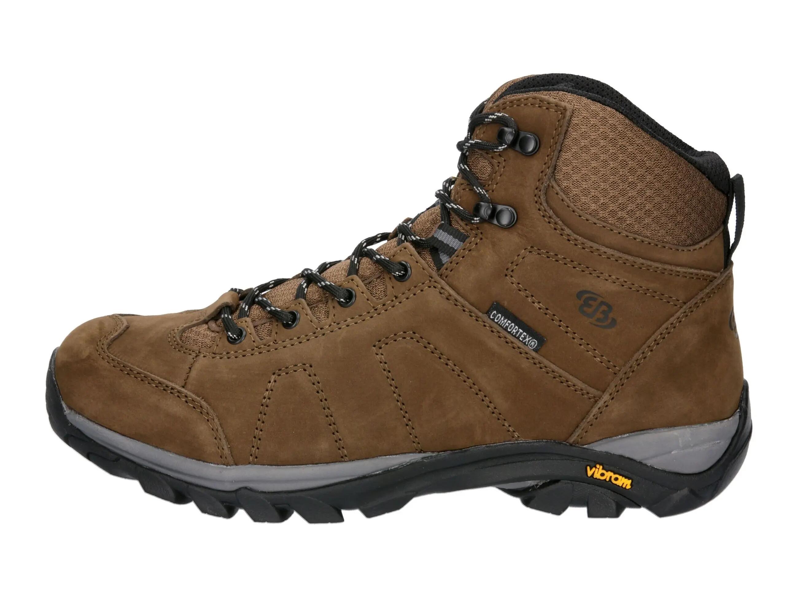 Chaussure Brütting Mount Stevens High nubuck imperméable marron 2/6
