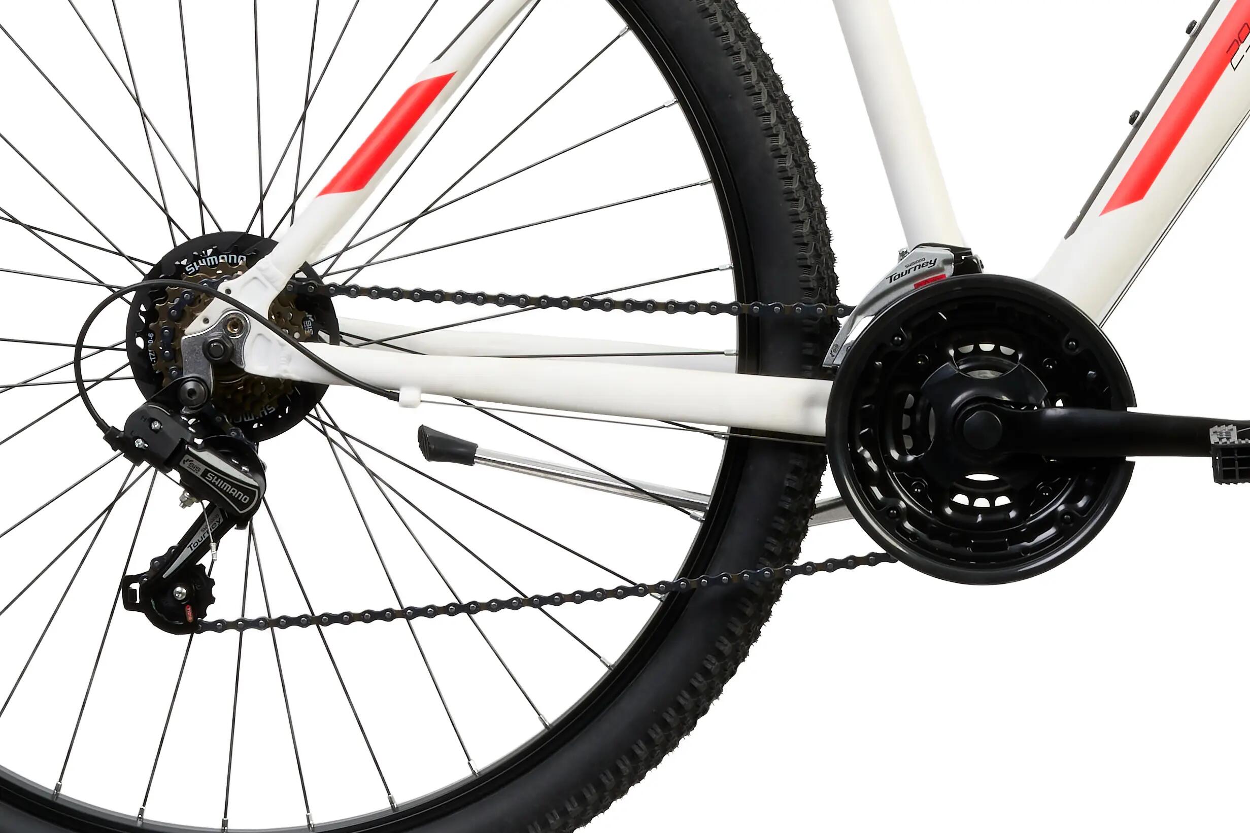 Rower Górski MTB Dart 29" Aluminiowa Rama 18 biegów Shimano Amortyzacja Biały 4/6