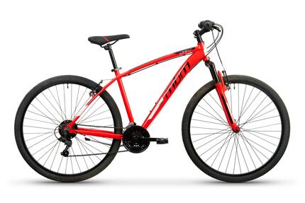Rower Górski MTB Dart 29" Aluminiowa Rama 18 biegów Shimano Amortyzacja Czerwony