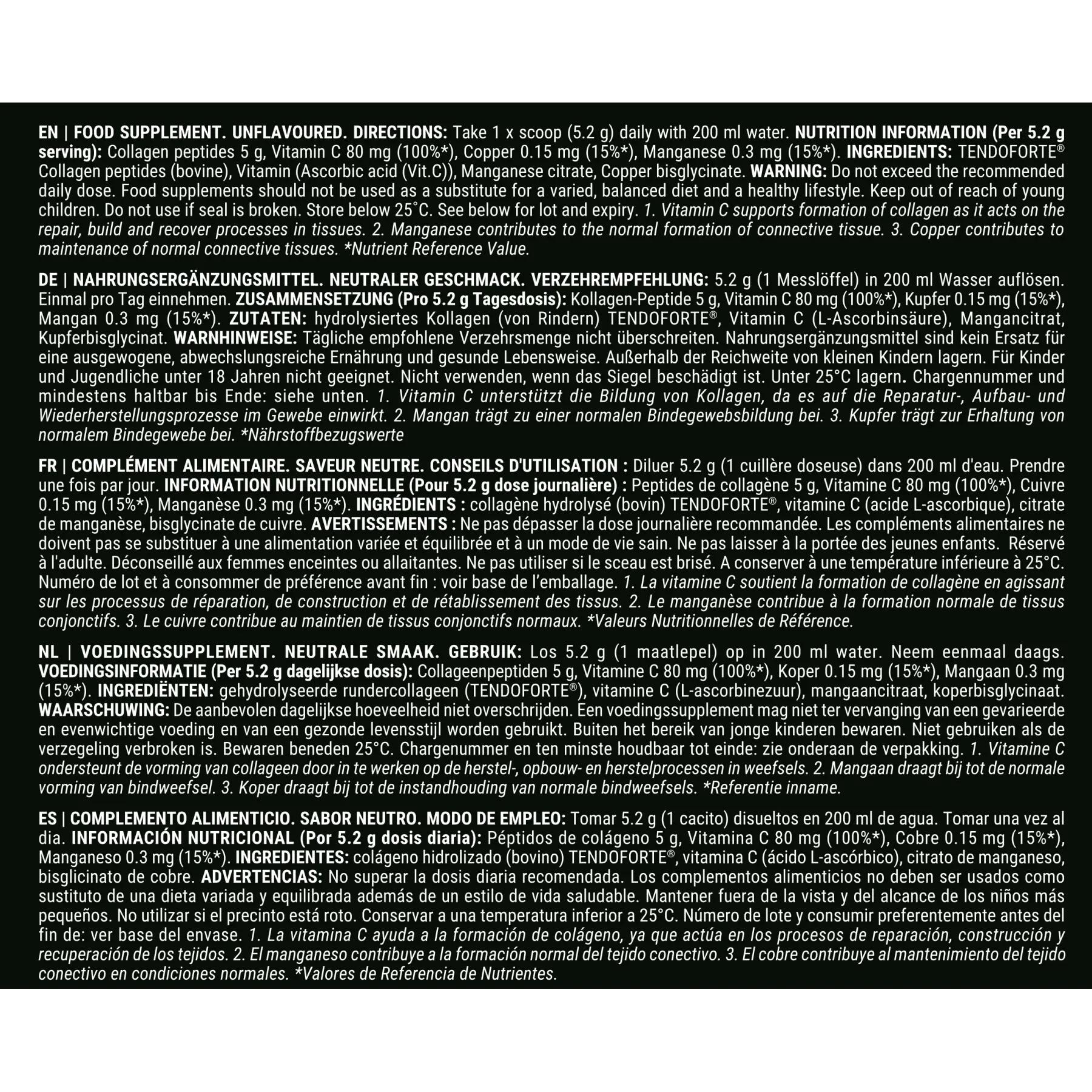 Collagene in polvere - Fitness - Collagen Repair - 250 g 8/8