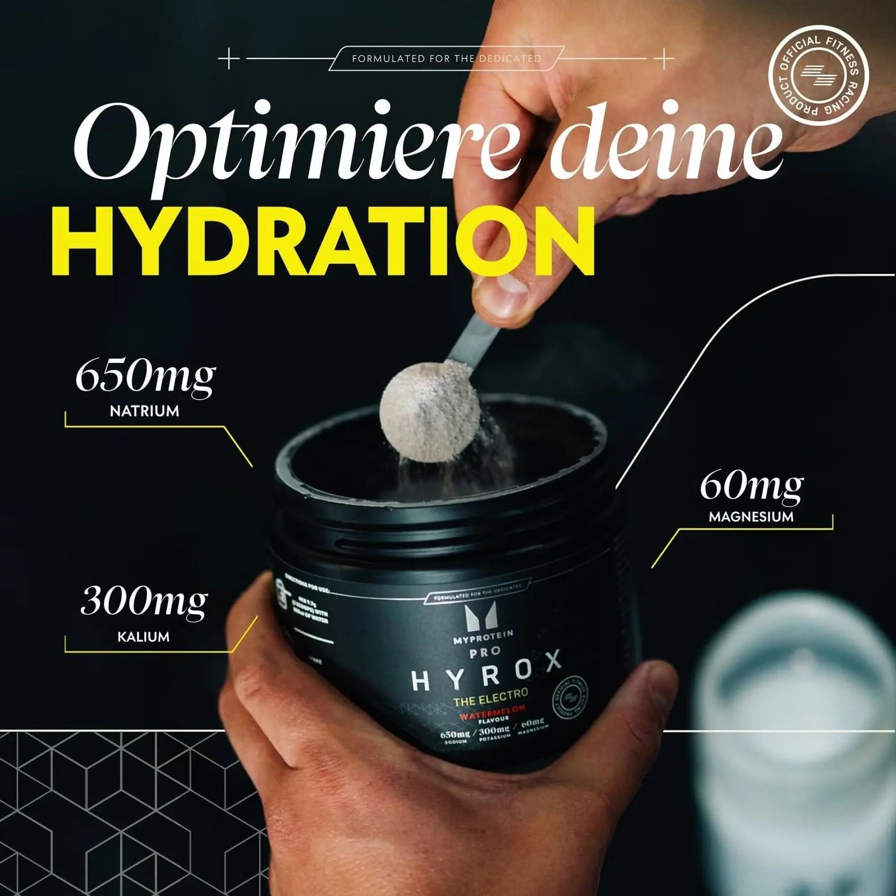 MyProtein Hyrox The Electro Électrolyte Pastèque 20x9,7g 5/5