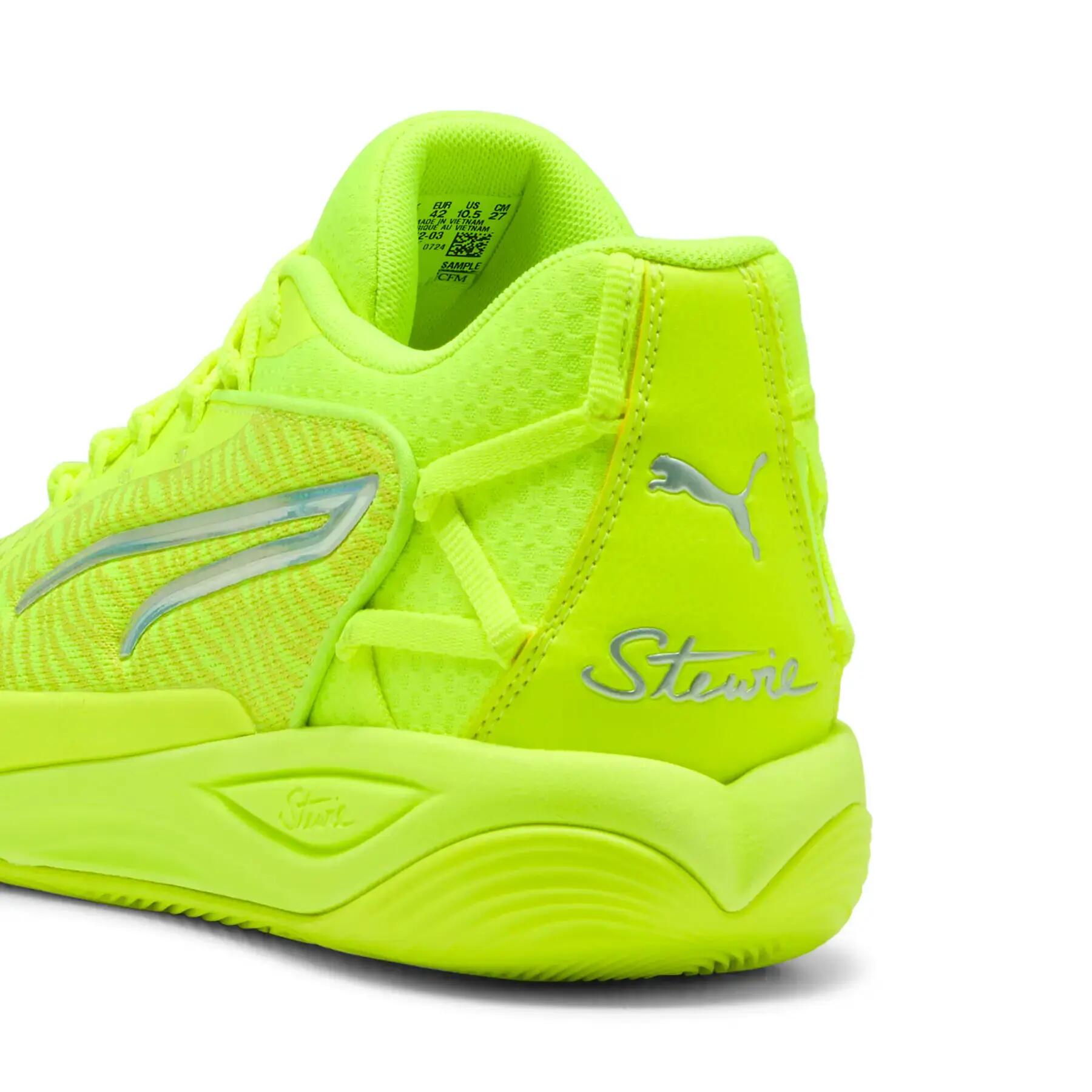 Chaussure de Basketball Puma Stewie 4 Flawless "Lime Squeeze" 6/7
