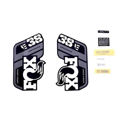 Kit di decalcomanie Fox 2021 38 P-S E-Bike+ Logo Fork
