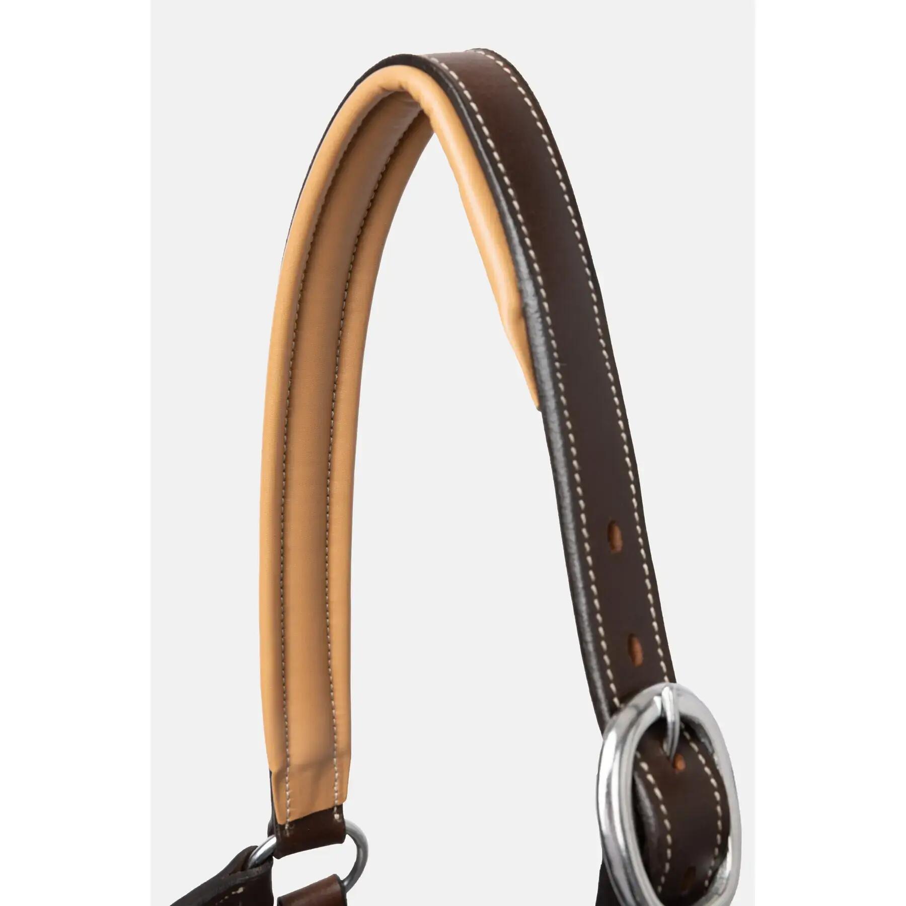Póni kötél Horze Sophistication Leather 3/6