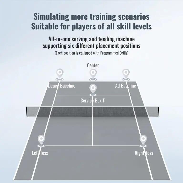 PONGBOT Pace S – Intelligente Tennisballmaschine 12/15