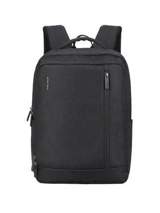 Sac à Dos Aoking Noir Unisexe avec Fermeture Éclair - Polyester Casual