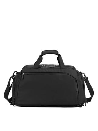 Sac de Voyage Unisexe Noir avec Fermeture Éclair - 53x25x30 cm