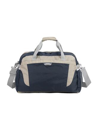 Sac de Voyage Aoking Unisexe Noir Bleu - Fermeture Zip Bandoulière Amovible