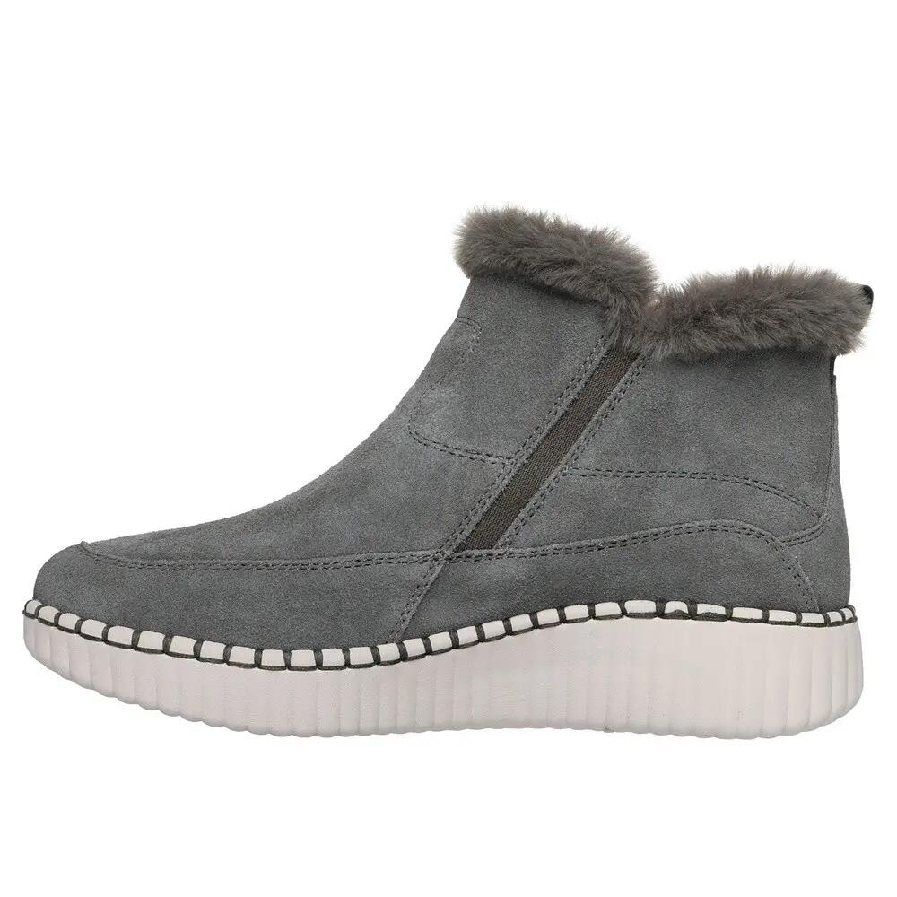 Wilshire Blvd - Fresh Zip Serraje Kaki - Botín Mujer Cómodo 6/7