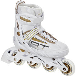 Inline skates verstelbare Raven Profession Wit/Goud