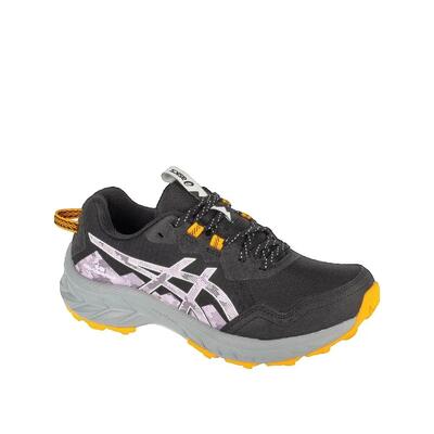 Asics gel-venture 10 wandelschoenen zwart/roze/oranje