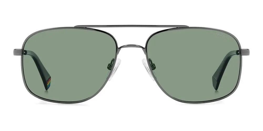 Lunettes de soleil Polaroid PLD 6235/S/X métal rectangulaire 2/3